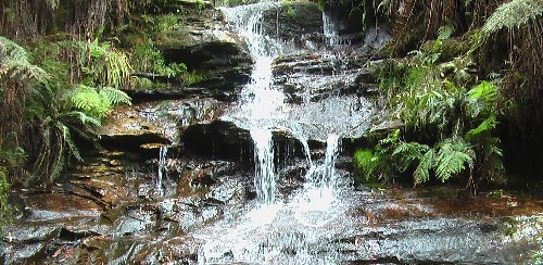 Waterfall near Leura, NSW