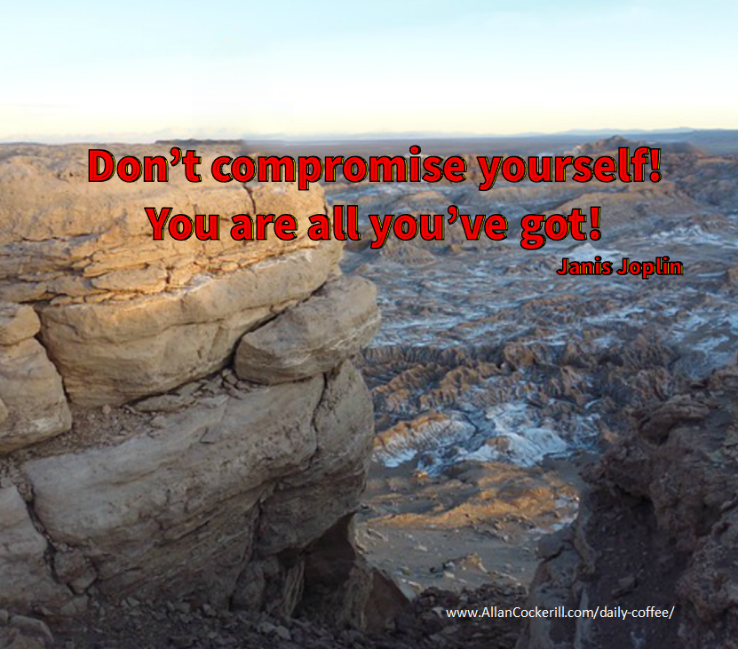 Don't compromise yourself!